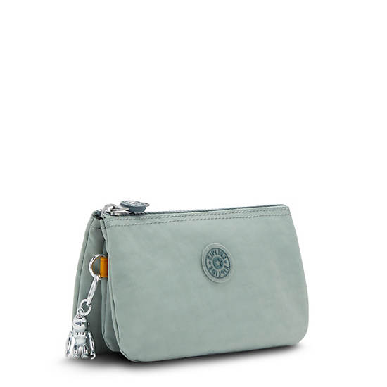 Sacs Kipling Creativity Large Pouch Vert Olive | FR 1126HA